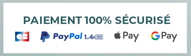 Paiement 100% sécurisé