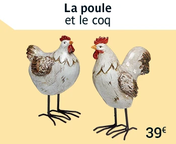 La poule et le coq